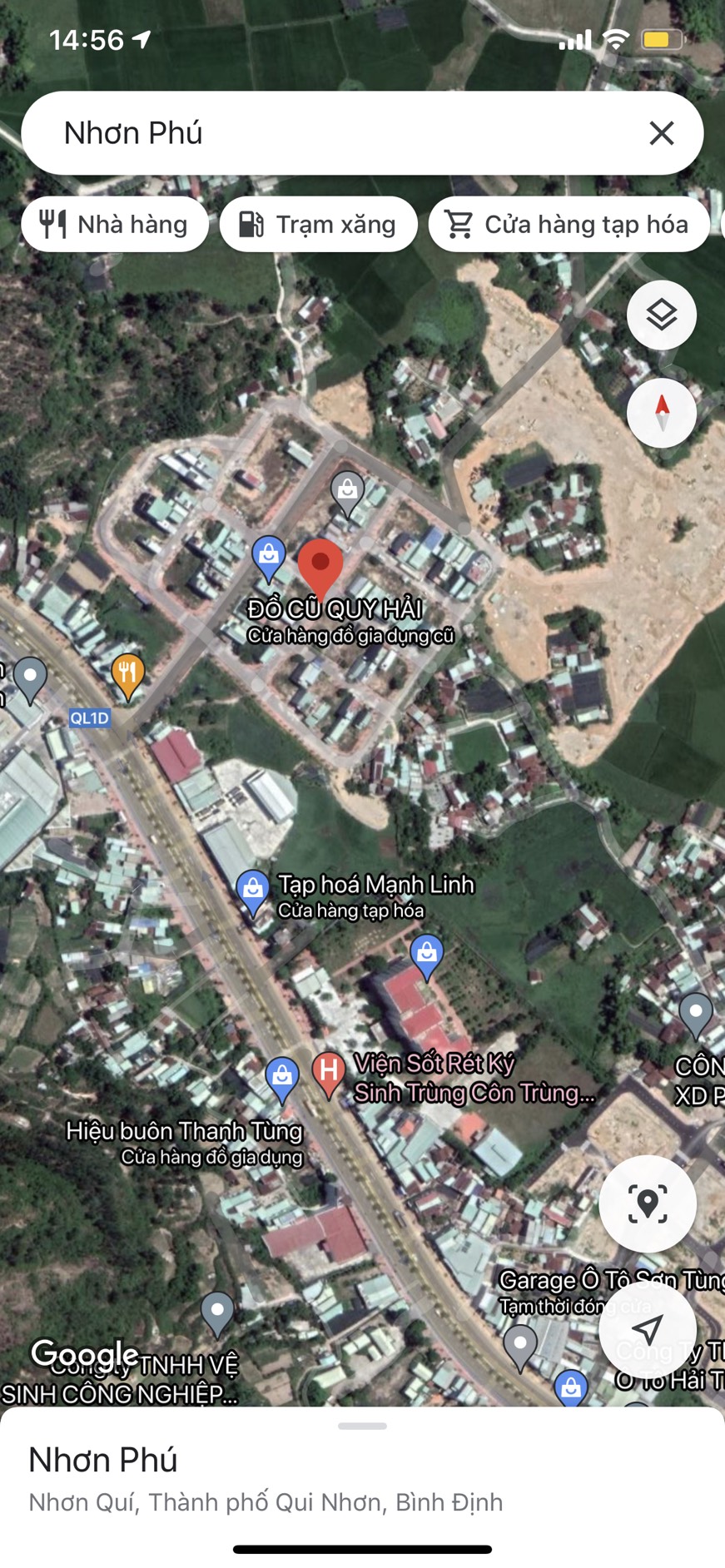Bán đất đã có sổ đỏ P.Nhơn Phú,TP Quy Nhơn