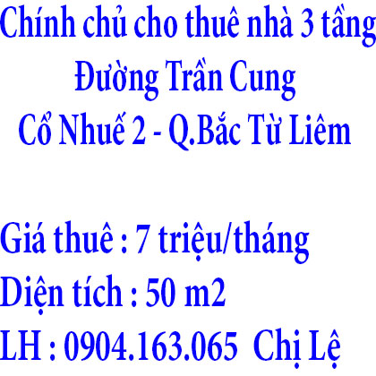 Cho thuê nhà vườn tại B1-5 khu đô thị 54 Hạ Đình, Thanh Xuân, Hà Nội