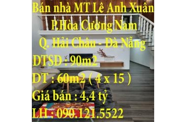 Bán nhà mặt tiền Lê Anh Xuân, quận Hải Châu, Đà Nẵng giá tốt