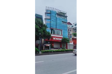 Bán Tòa nhà kinh doanh văn phòng 150m2 mặt phố Nguyễn Văn Cừ 10 tằng thang máy dòng tiền 200tr/th