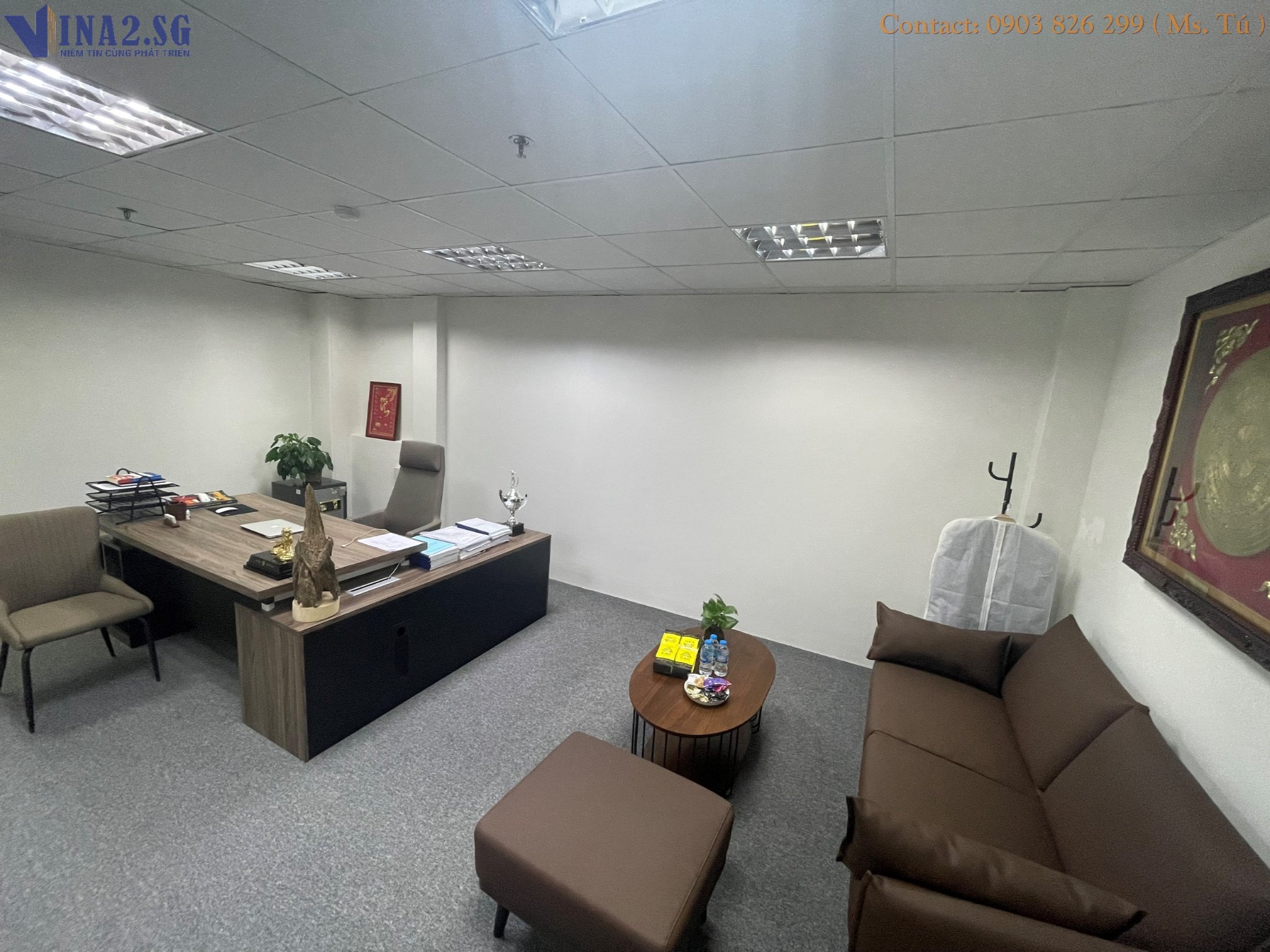 Cho thuê văn phòng Quận Phú Nhuận, 85m2