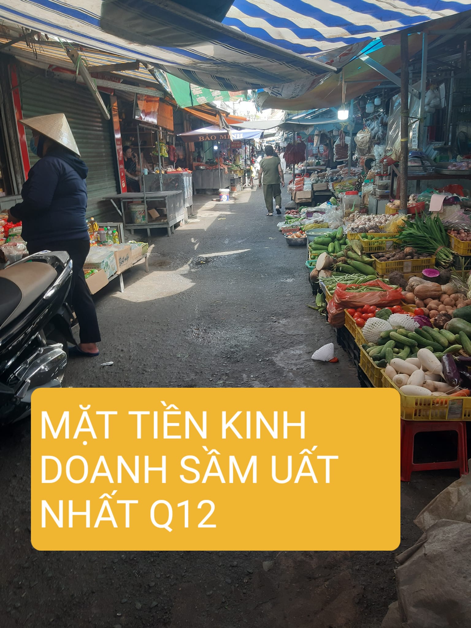 Bán gấp đất mặt tiền Kênh QL1A An Phú Đông Quận 12 Tp.HCM