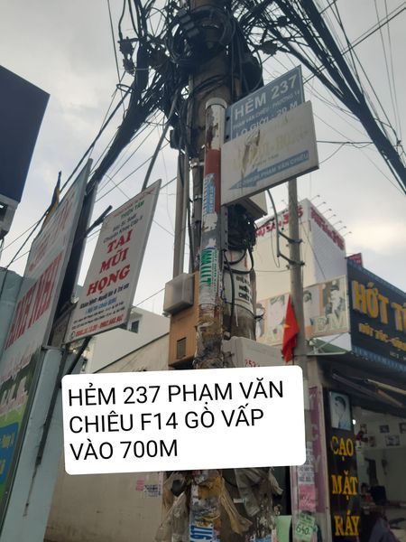 ( Cực Hiếm ) Mặt tiền 7.6m Phan Văn Trị Phường 10 Quận Gò Vấp có 27 tỷ