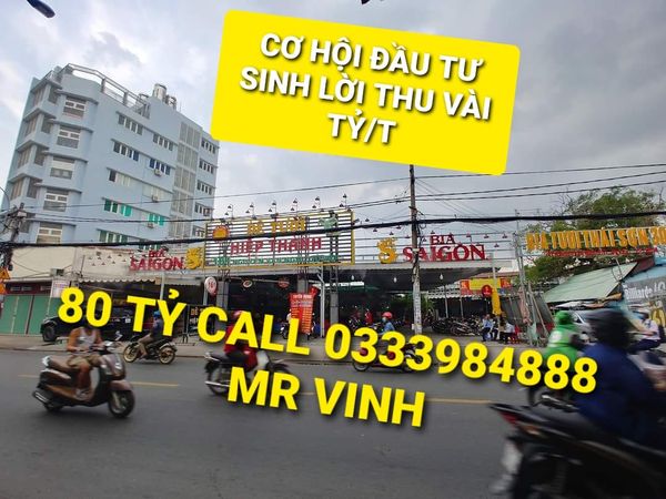 NGỘP - 20m Mặt Tiền Lê Văn Khương Hiệp Thành Quận 12 TPHCM 80 tỷ