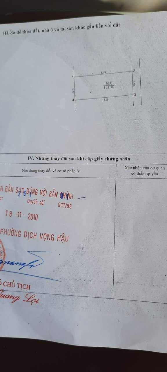 BÁN CHẠY DỊCH VỀ QUÊ Ô TÔ TRÁNH, KINH DOANH, THÔNG TỨ TUNG, CHIA 2 LÔ, KHO XƯỞNG ,VP101 m mặt tiền 6.4 giá 6.8 tỷ Hoàng Mai