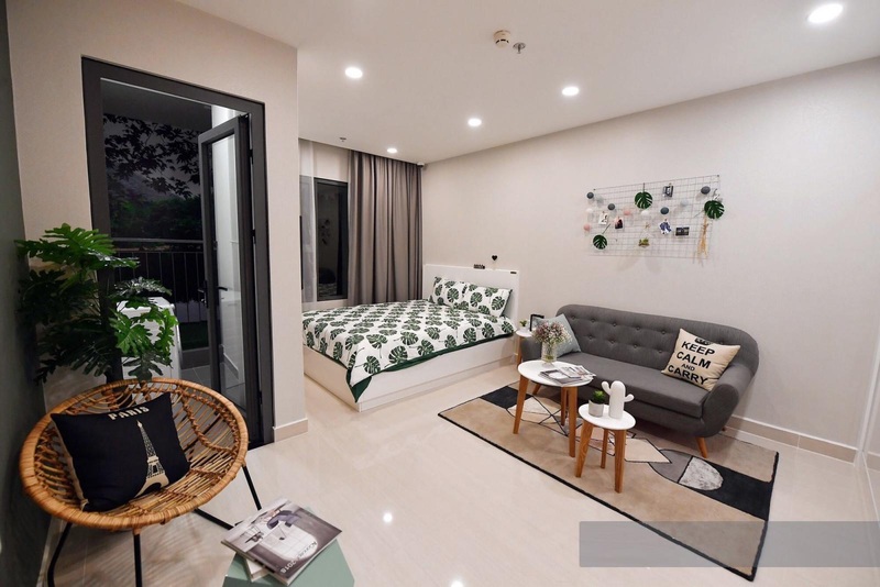 Một căn studio nhỏ sẽ rất phù hợp với người trẻ lần đầu mua nhà