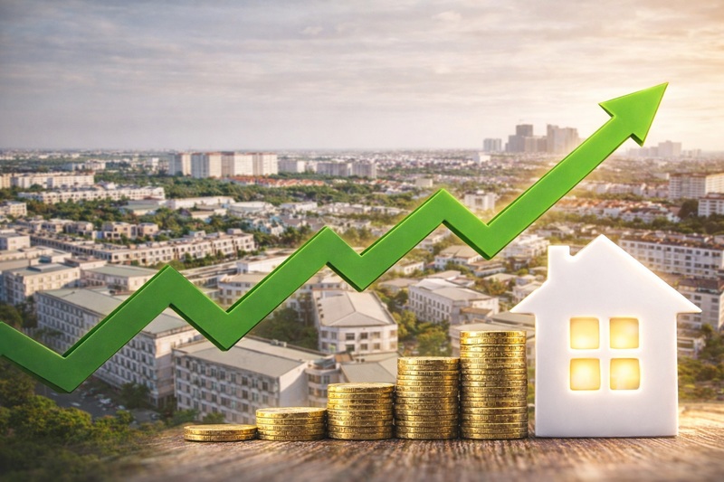 Sở hữu nhà sớm giúp tránh rủi ro giá nhà leo thang trong 5-10 năm tới