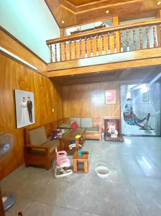 Q12 - NHÀ MẶT TIỀN ĐƯỜNG –NỘI THẤT ỐP TOÀN GỖ ĐỎ-  NGANG 5M ĐẸP NỞ HẬU TÀI LỘC 5.4M - 7 Tỷ