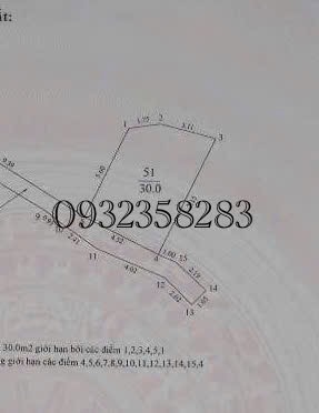 [Xây Mới, Ngõ ba gác THÔNG] 30m2 x 5 Tầng