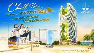 Căn hộ Art Stella chuẩn cao cấp, ngay ga metro suối tiên, không gian sống xanh giữa lòng TP. HCM, chỉ từ 38,5tr/m2,ngân hàng BIDV bảo lãnh,thanh toán 20% nhận nhà