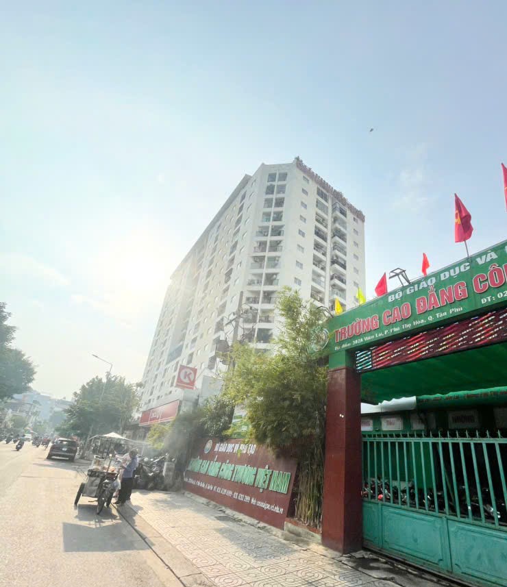 MẶT TIỀN VƯỜN LÀI, ĐỐI DIỆN NHTC ASIANA PLAZA, 4x20M, ĐANG CHO THUÊ 15TR/THÁNG, CHỈ 12,5 TỶ