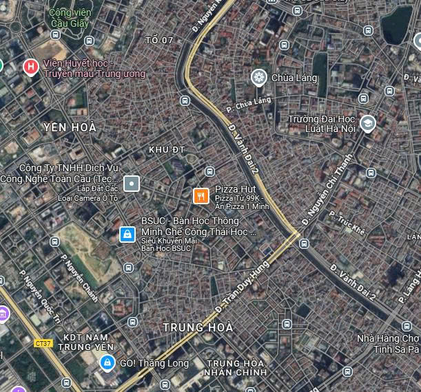 CHÍNH CHỦ NHỜ BÁN CĂN CHUNG CƯ VŨ PHẠM HÀM - 190M - 10.5TỶ - LÔ GÓC