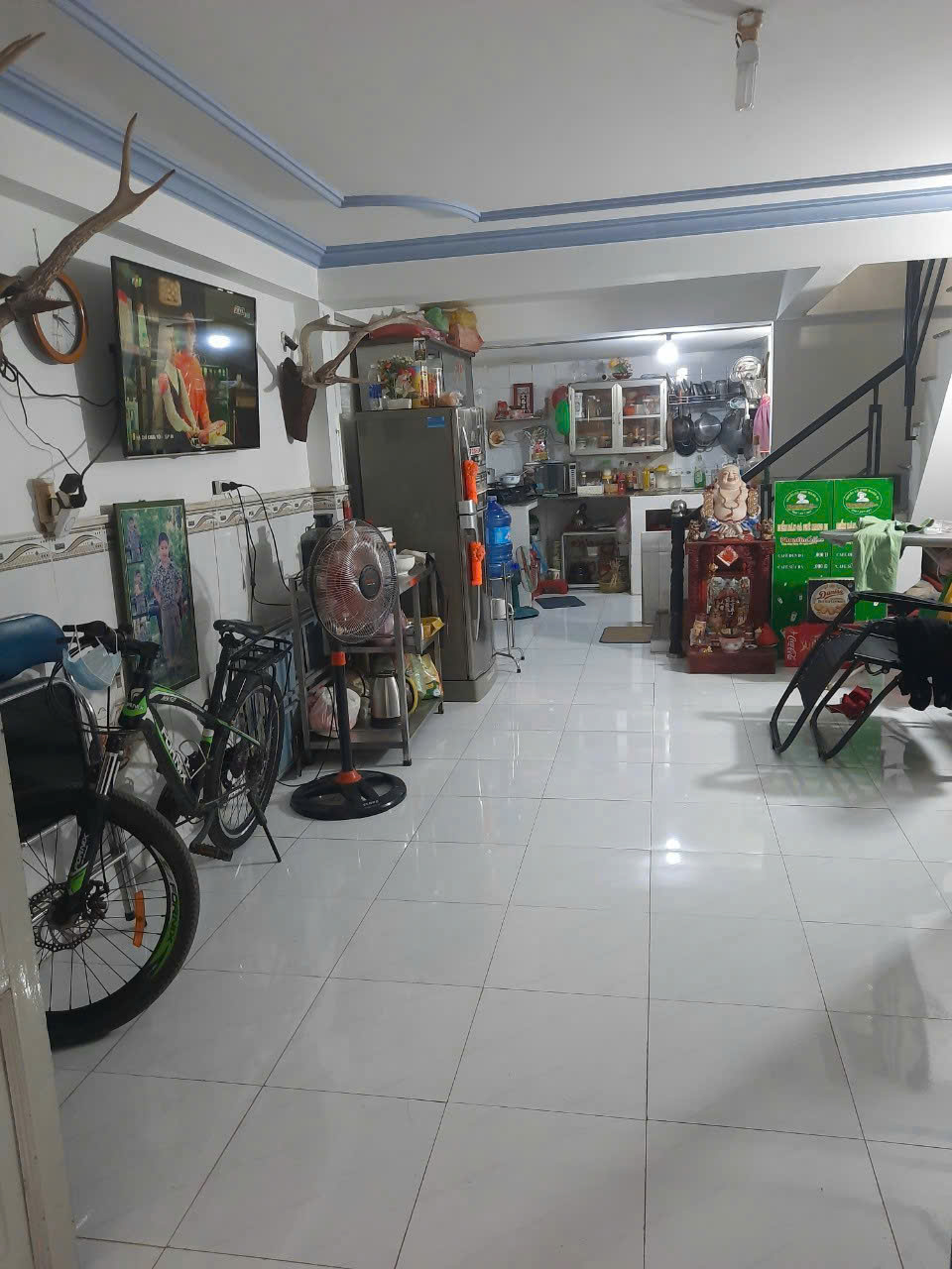 BÁN NHÀ 3 TẦNG HẺM XE HƠI QUẬN 12