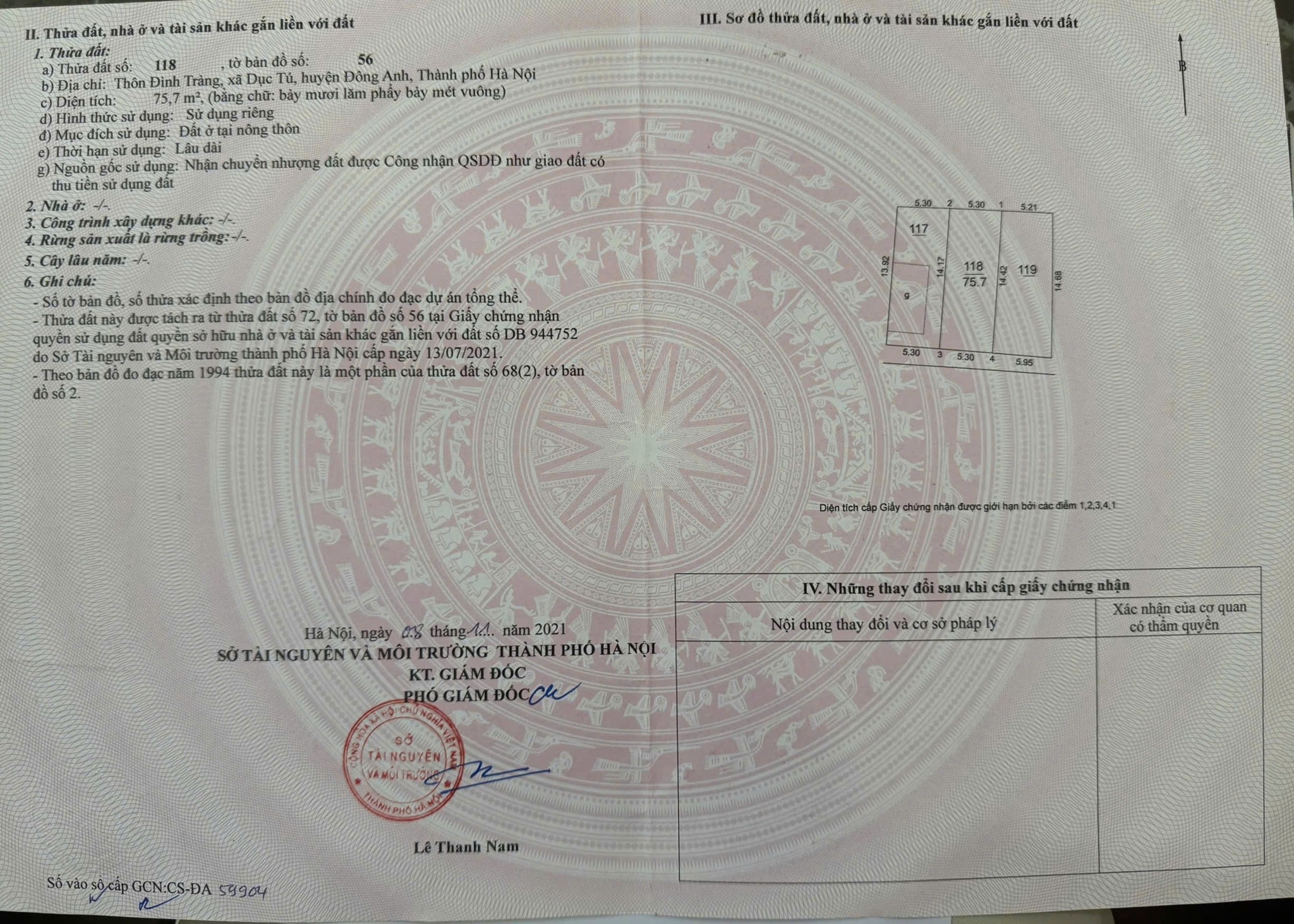 CHỈ HƠN 3 TỶ SỞ HỮU NGAY MẢNH ĐẤT VÀNG TẠI DỤC TÚ - NỞ HẬU - GẦN HỒ ĐIỀU HÒA - SÁT CỤM CÔNG NGHIỆP!