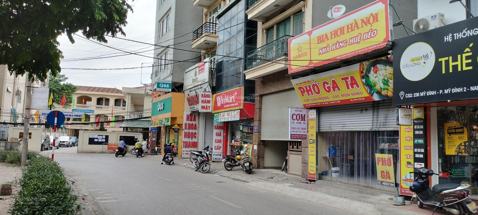 SÁT MẶT ĐƯỜNG MỸ ĐÌNH - NHÀ DÂN MỚI XÂY- 5 PN-MT4,7M- 6,3 TỶ