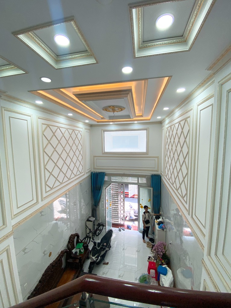 CÁCH 50M TỚI MT QUỐC LỘ 50, KDC ĐỒNG BỘ DT 57M2 5 TẦNG NHỈNH 9TY