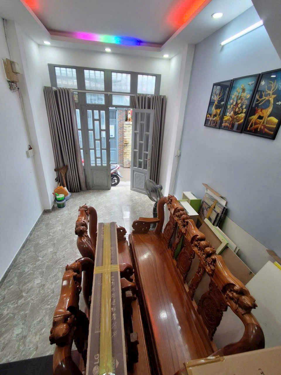 BÁN NHÀ HUỲNH TẤN PHÁT - QUẬN 7 - MBKD - HXH. HUỲNH TẤN PHÁT - CHỈ 3,25 TỶ