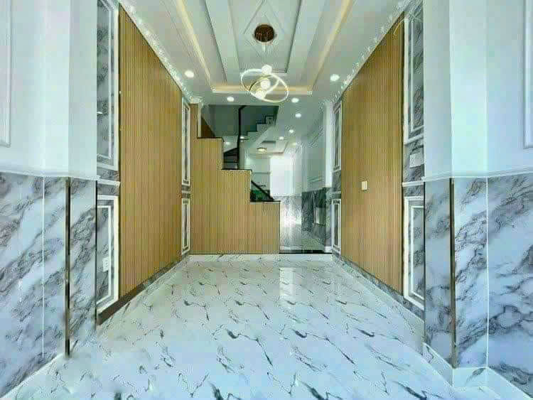 Huỳnh Tấn Phát, Quận 7 Nhà mới 3 tầng BTCT – Ngang 4.2m, nở hậu 4 TỶ TIỂU hỌC