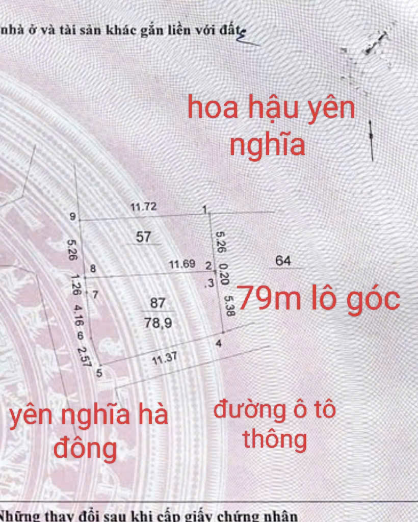 hoa hậu yên nghĩa hà đông chỉ nhỉnh 10 tỷ có ngay nhà đẹp _lô góc _đường thông các ngả _ ô tô ngự