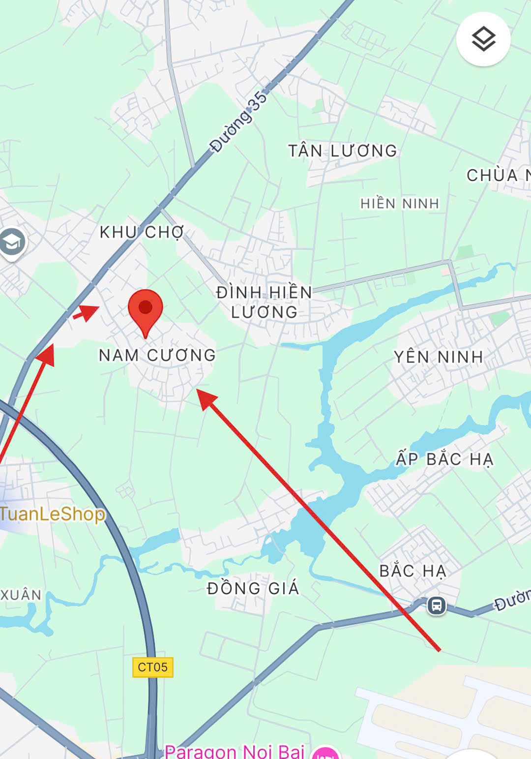 Bán Đất NAM CƯƠNG 4 Tỷ Full Thổ Cư 176m, Mặt tiền hơn 9m, Xe Bán Tải Fortuner Thông ngõ
