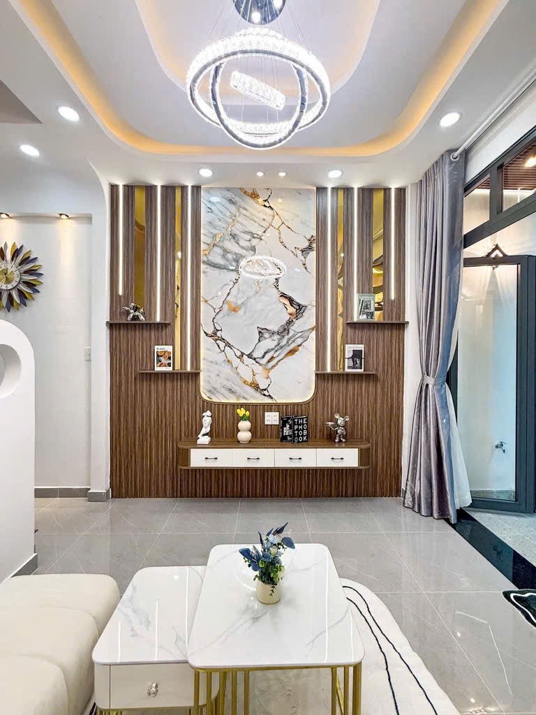 NHÀ ĐẸP Ở NGAY- PHƯỜNG 12, HẺM NƠ TRANG LONG, BÌNH THANH- 3 TẦNG BTCT- 5.95 TỶ