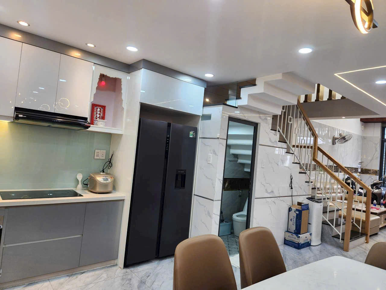 ( GIẢM SỐC 800TR ) NHÀ ĐẸP TRUNG TÂM GÒ VẤP - HẺM XE HƠI ĐẬU CỬA - NỘI THẤT CAO CẤP