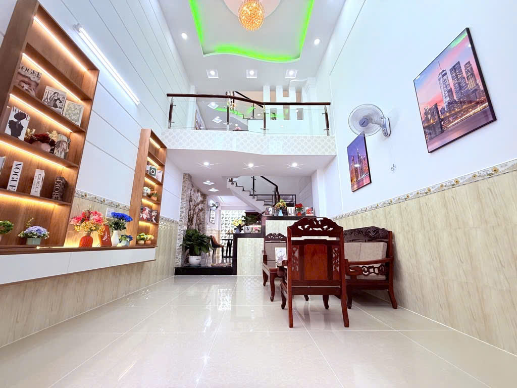 BÁN NHÀ RIÊNG , THẠCH ĐÀ , GÒ VẤP , 5T95 , DIỆN TÍCH 61M2