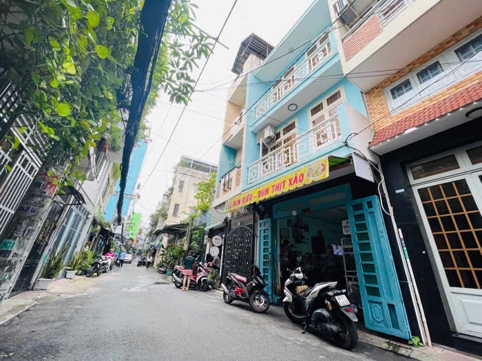 NHÀ 3 TẦNG, LÊ VĂN SỸ, QUẬN 3, HẼM XE HƠI TRÁNH, 40M2(4X10), NHỈNH 6 TỶ.