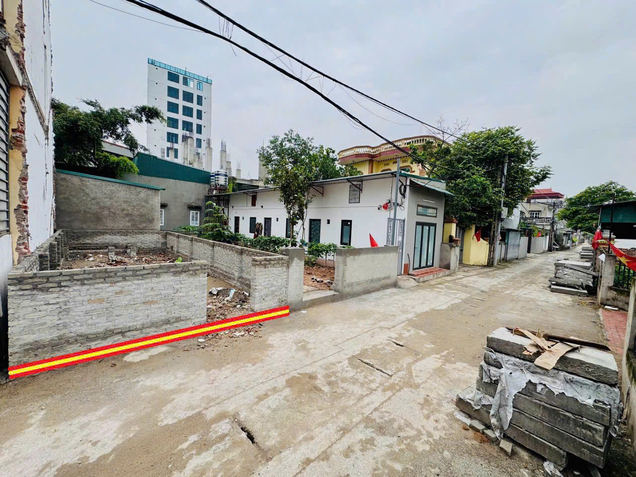 BÁN ĐẤT MỸ NỘI, BẮC HỒNG, ĐÔNG ANH, HÀ NỘI. ĐƯỜNG 3 Ô TÔ TRÁNH.