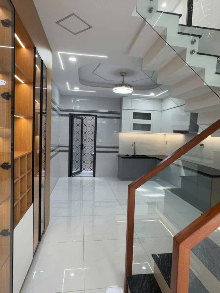 Bán nhà HXH Nguyễn Quý Yêm An Lạc 64m2 4 tầng SHR vuông vức, nhà đẹp ở ngay, chỉ 7.x tỷ TL