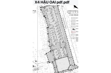 Bán đất đấu giá Hậu Oai - Uy Nỗ, 2 mặt tiền, nhìn vào khu shophouse 319 BQP, vỉa hè trước sau, đầu
