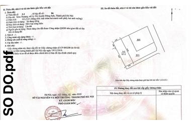 BÁN NHÀ XÓM THƯỢNG - UY NỖ, GẦN CHỢ TÓ, DT 121M2, MT 6,2M, GIÁ 2X Ở NGAY!