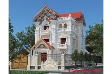 Bán Biệt thự 4 tầng, 227m2 lô góc, kiến trúc cổ điển, Vạn Phúc Hà Đông, 40tỷ