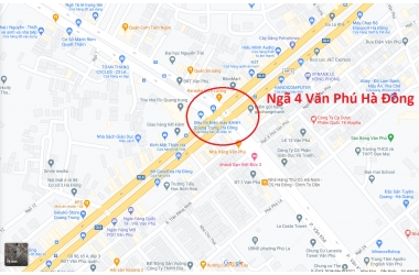HIẾM! Nhà 2 mặt ngõ, gara ô tô vào nhà, sát ngã tư Văn Phú 100m2, giá 6.8 tỷ