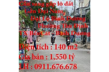 Cần sang gấp lô đất gần Đại Nam, bao CCCN