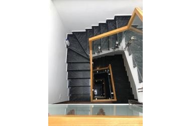 Nhà Nguyễn Sơn, Gara Santafer, 54m2, 5 tầng, nhà đẹp về ở luôn