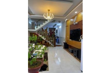 Nhà đẹp 3 tầng, mặt tiền đường kinh doanh 8 mét, diện tích 85m2, giá 11 tỷ, gần ngã tư võ văn dũng Tân Phú