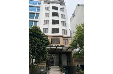 bán toà nhà APARTMENT Trần Thái Tông Cầu Giấy 150 m2 10 tầng doanh thu 3 tỷ/năm