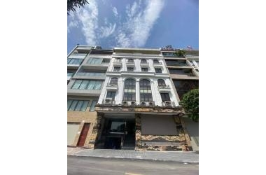 Bán tòa nhà văn phòng Nguyễn Khánh Toàn 100m2, 7 tầng thang máy, GPXD, PCCC, doanh thu 1,3 tỷ/năm