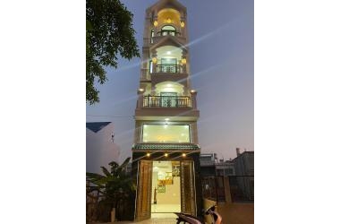 Q12.079. MT ĐƯỜNG 10M, TÂN CHÁNH HIỆP Q12, NỞ HẬU TÀI LỘC, 5 TẦNG, NHỈNH 7.5 TỶ.