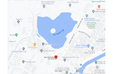 Bán mảnh đất Kim Giang, sát CV Chu Văn An, gần hồ, ô tô tránh