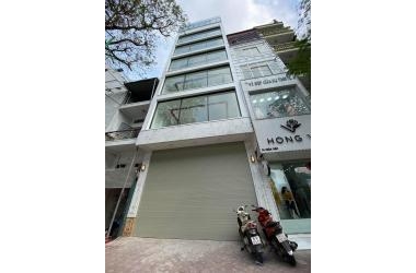 BÁN TOÀ VĂN PHÒNG MỚI MẶT PHỐ Ở CẦU GIẤY 102M2 x 7 TẦNG NỔI 1 HẦM - THÔNG SÀN- DÒNG TIỀN 2 TỶ/NĂM