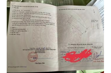 Bán gấp lô đất vị trí đẹp khu du lịch tam đảo tại Vĩnh Phúc