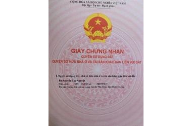 Cần Bán Nhanh Đất 2 Mặt Tiền Vị Trí Đẹp Tại Phường Định Hòa- Bình Dương