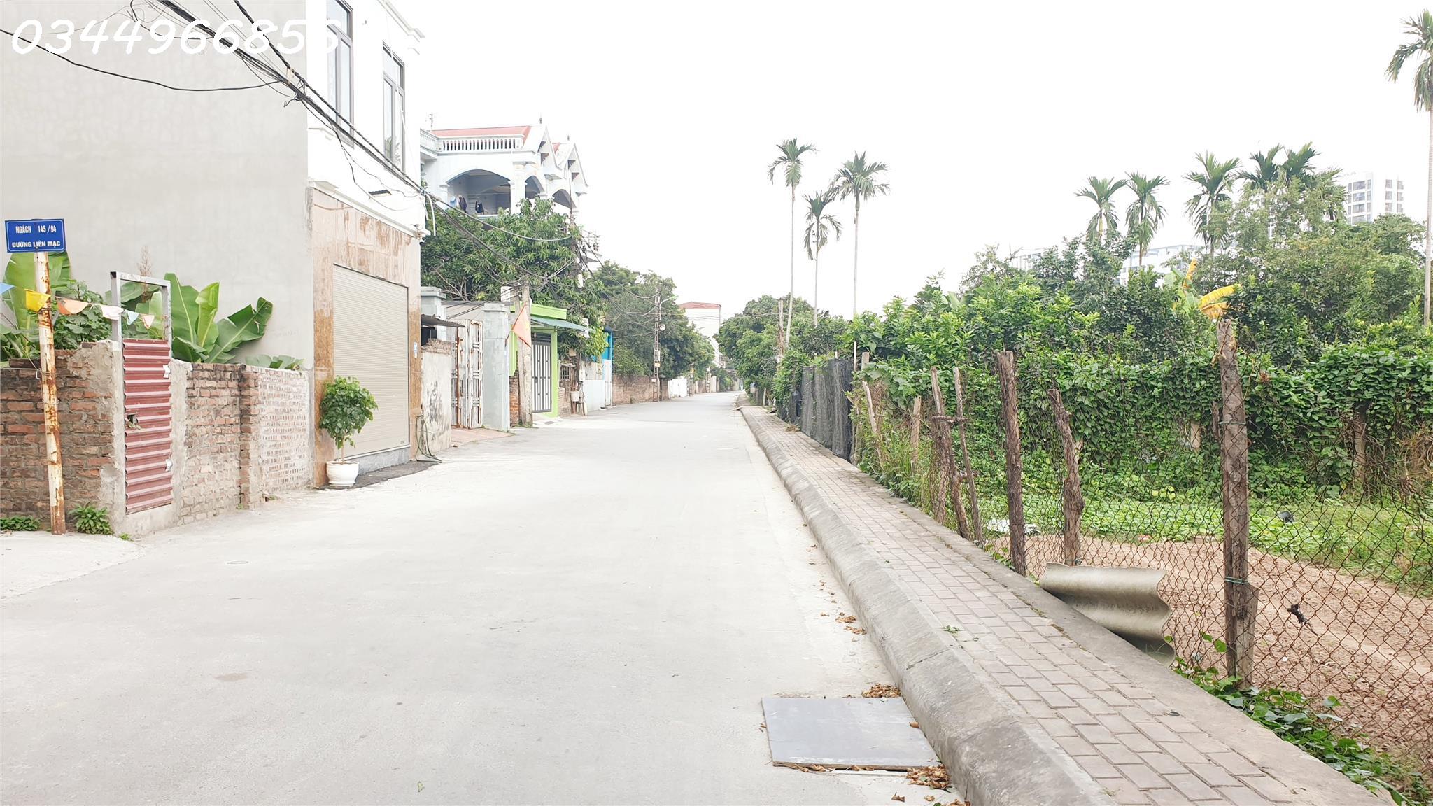 Bán đất đẹp Liên Mạc Quận Bắc Từ Liêm,Lô Góc,ô tô ,ngõ thông, 50m2 hơn 3tỷ.