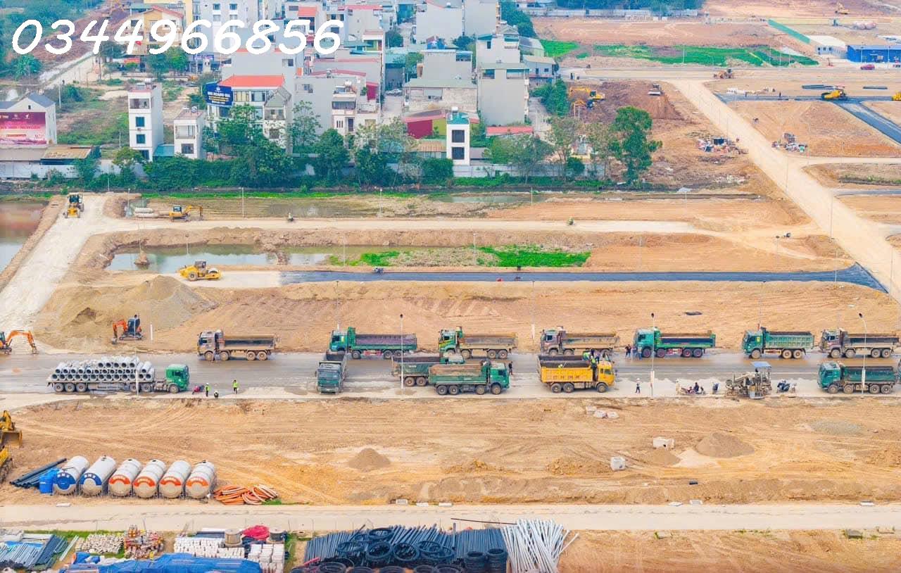 Đất đẹp Tân Lập gần Vinhome Đan Phượng 61m2  Ô tô 16 chỗ qua hơn 6 tỷ.