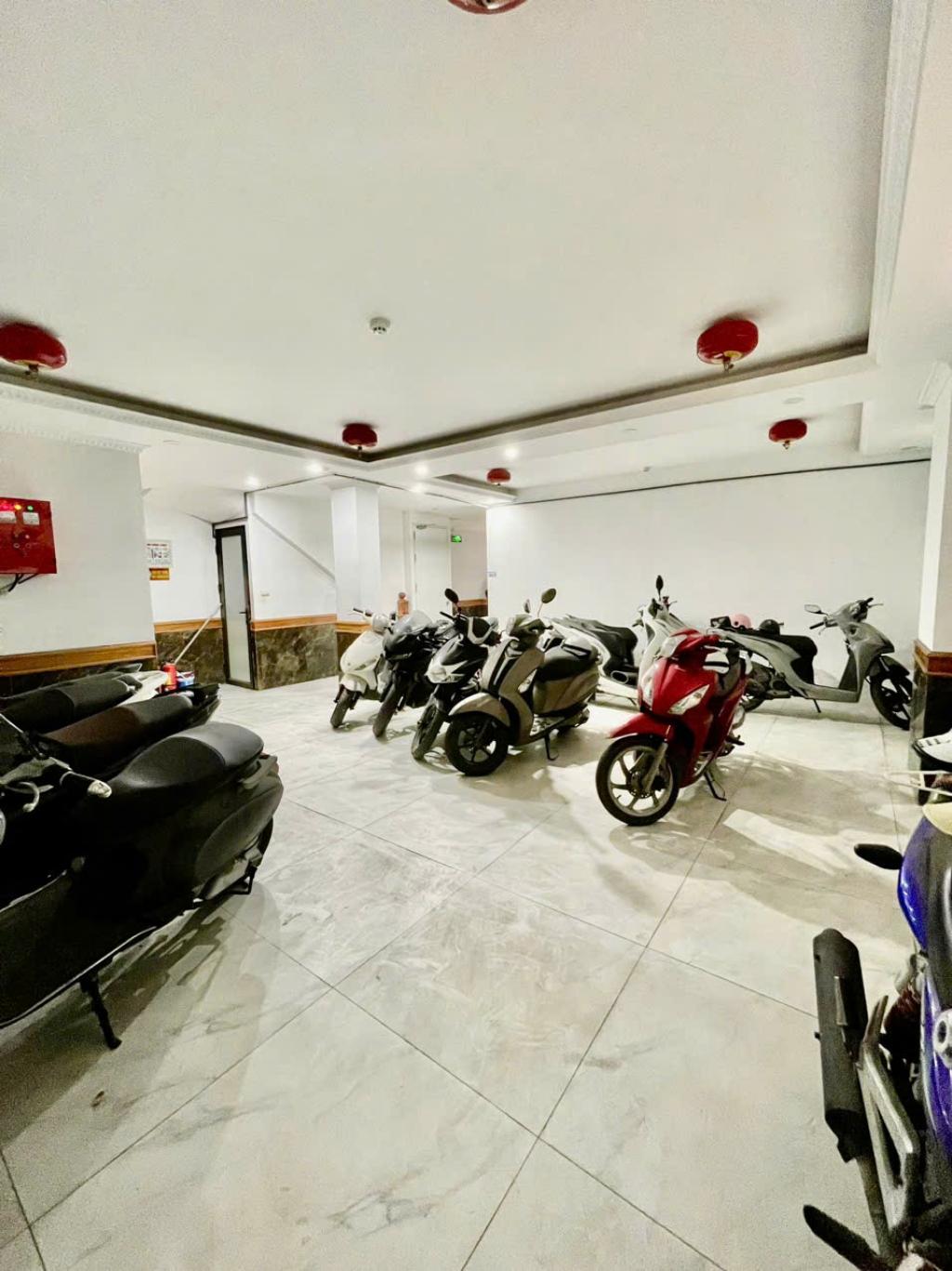 Tòa Căn Hộ DV Cầu Giấy – Lô Góc, TM110m² x 8T, MT 7,6m,  ô tô tránh, Kd, DT ổn định 37 tỷ.