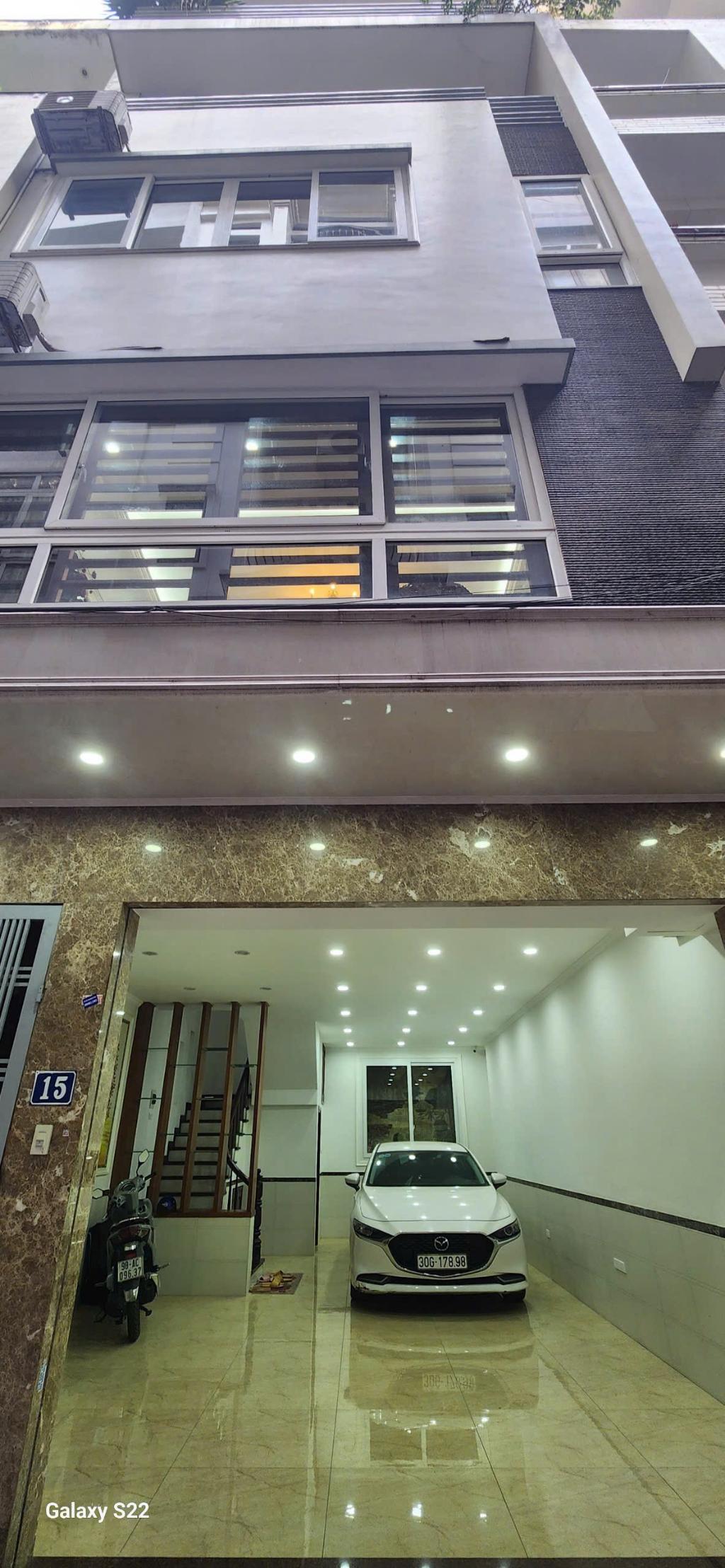 Hiếm, Phân Lô Phố Trung Kính 65m x 5T – MT 5.2m,Gara Ô Tô Tránh – Full NT tiền tỷ 23,9ty