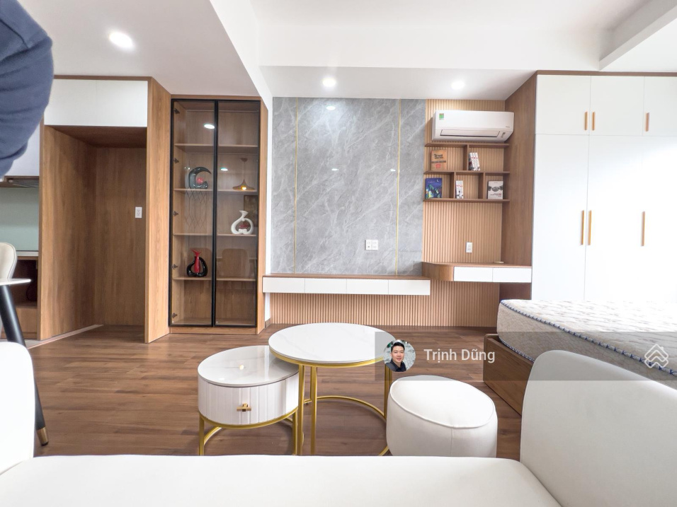 Chính chủ cho thuê Studio mới hoàn thiện, trung tâm view toàn cảnh Gò Vấp, giá siêu hời chỉ 12tr/th