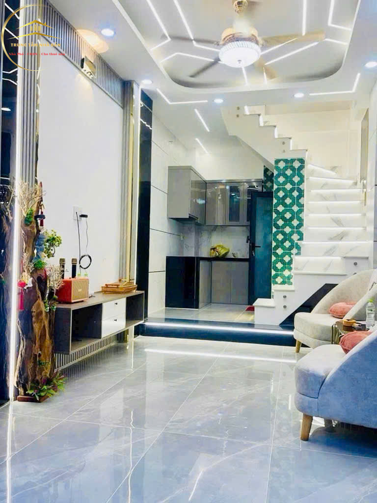 Bán nhà mới 100% 28A Lê Cảnh Tuân, Phú Thọ Hòa, Tân Phú, 3 tấm sang trọng ngay Nguyễn Sơn
